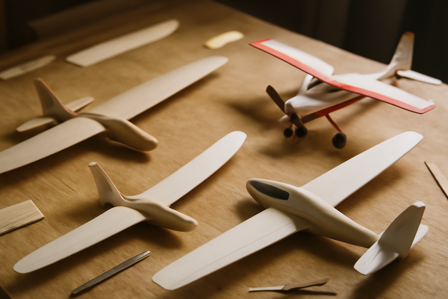 Glider vs Trainer vs Warbird: Perbandingan Model Pesawat